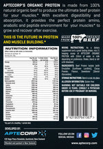 Load image into Gallery viewer, Aptecorp Dairy-Free Organic Protein Double Chocolate Nutritional Information
