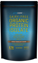 Load image into Gallery viewer, Aptecorp Dairy-Free Organic Protein Isolate Double Chocolate 960g
