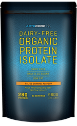 Load image into Gallery viewer, Aptecorp Dairy-Free Organic Protein Isolate Salted Caramel 960g
