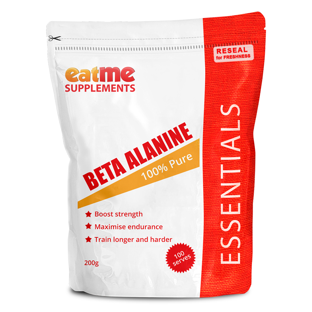 Beta Alanine 100% Pure 200g 100 servings Eat Me Supplements Essentials