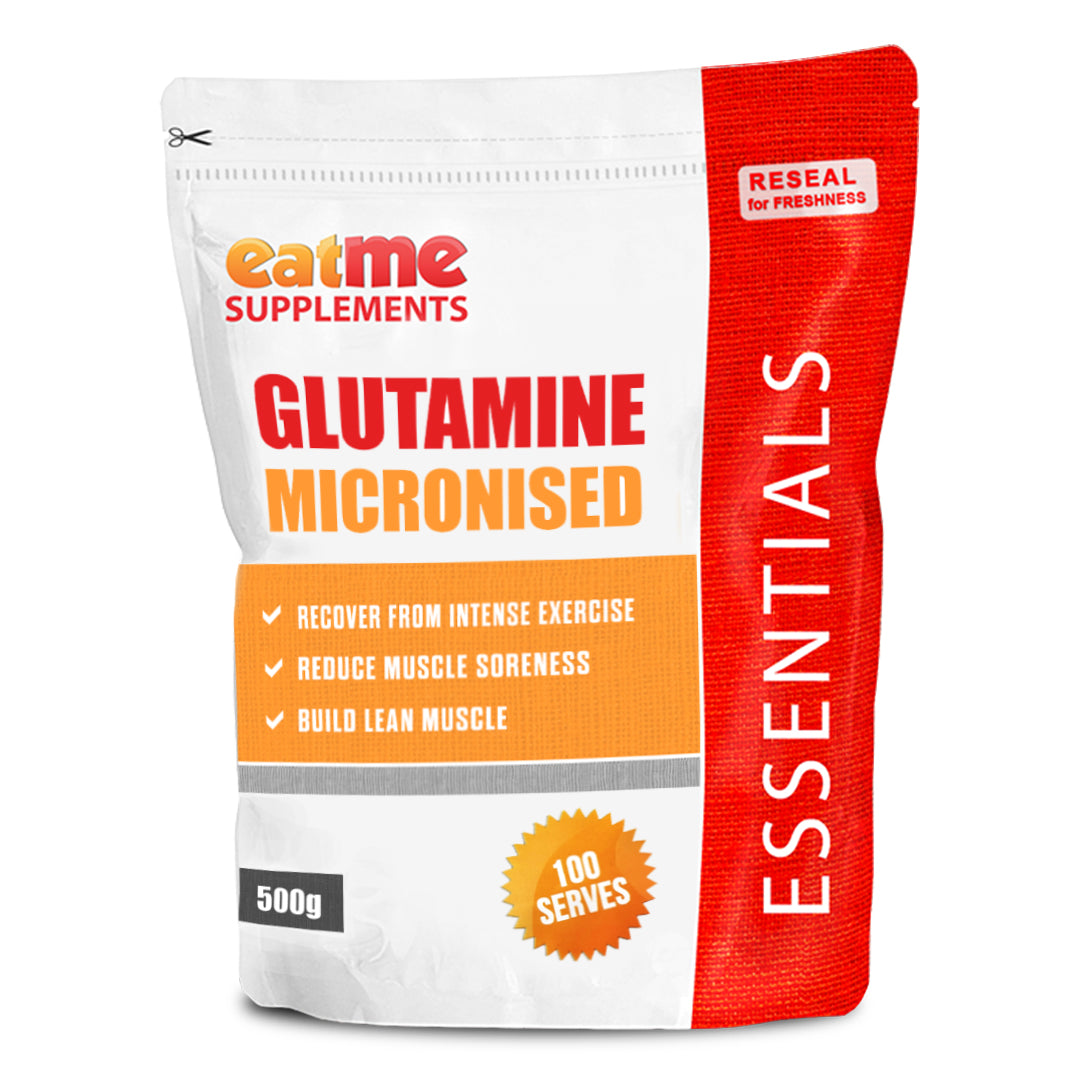 Eat Me Supplements Glutamine Micronised 500g pouch