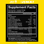 Load image into Gallery viewer, JINX Hydra BCAA= Supplement Facts Lemon Lime
