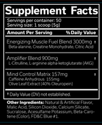 Load image into Gallery viewer, JNX Sports The Curse! Green Apple Supplement Facts
